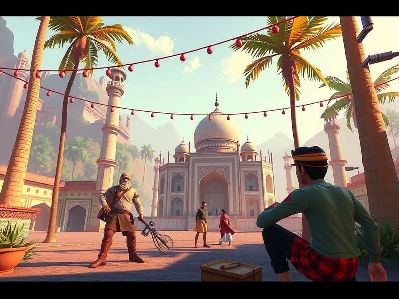 Among Us 3D Game में इम्पोस्टर और क्रू मेट्स का एक्शन दृश्य