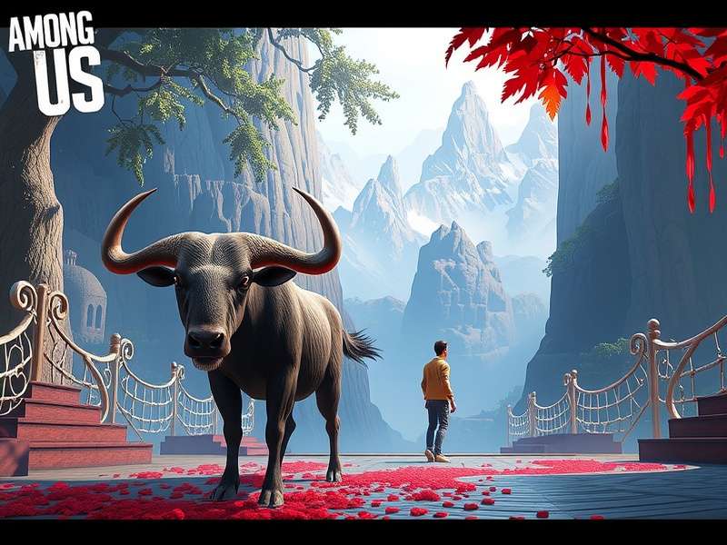 Among Us 3D MrBeast gameplay screenshot