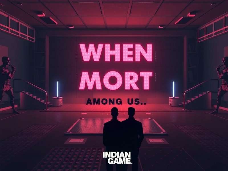 Among Us 3D VR गेमप्ले दृश्य - इम्पोस्टर और क्रूमेट्स