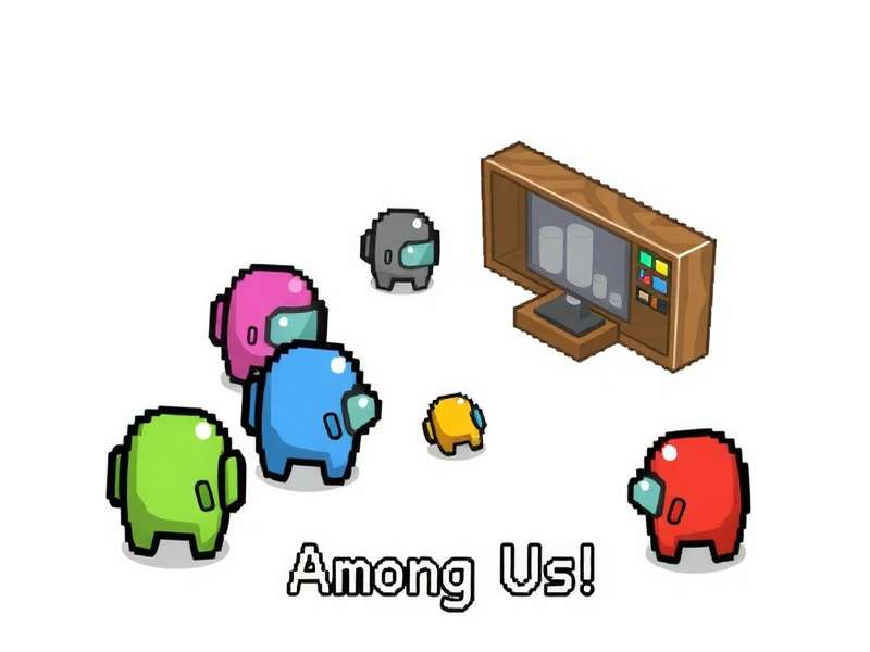 A collage of popular Among Us memes within the Indian gaming community