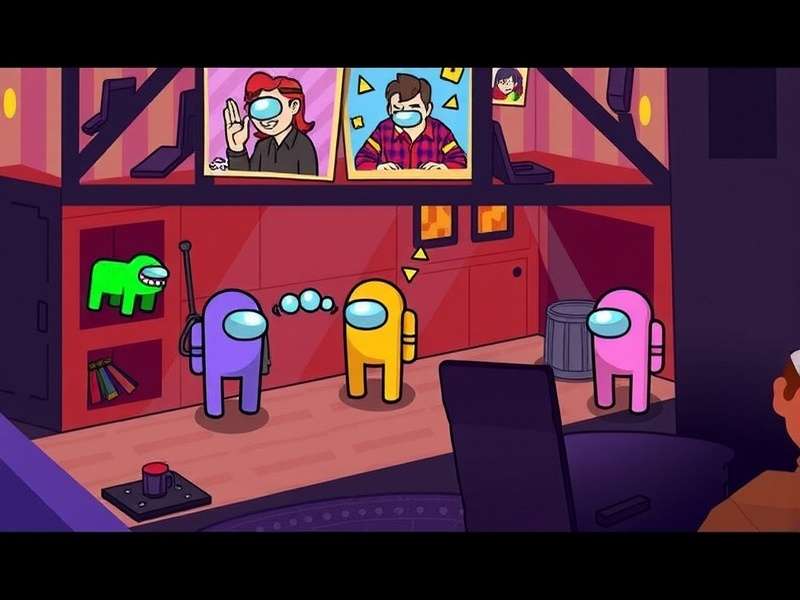 Among Us online multiplayer game session with Indian players