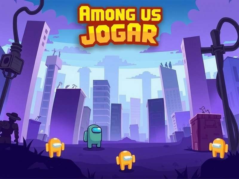 Among Us Crewmates and Impostor on The Airship map