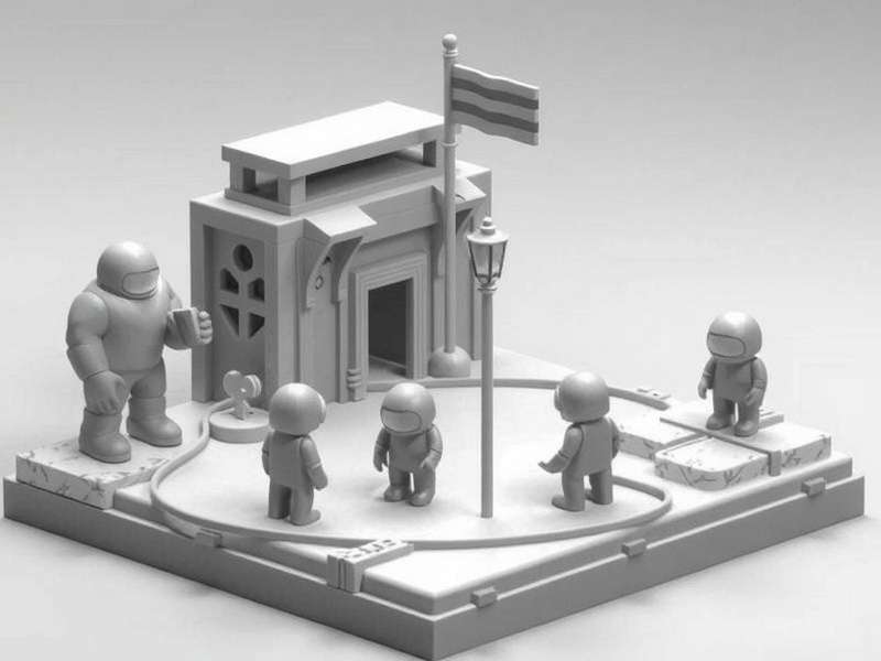 Indian gamers attending an Among Us 3D printing workshop in Bangalore