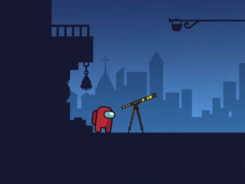 Among Us characters interacting in a spaceship setting