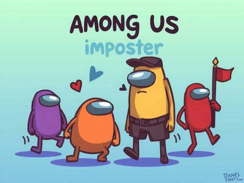 Collection of Among Us Imposter action figures and toys in India