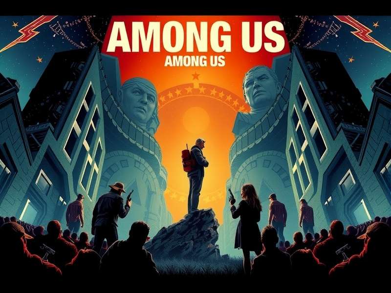 Among Us characters in different colors