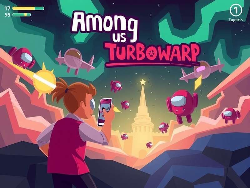 Among Us Turbowarp gameplay scene with Indian community elements