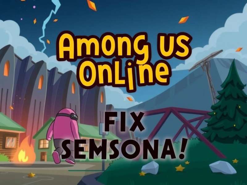 Among Us crewmates working together to fix a spaceship – Among Us Online Fix guide for Indian players