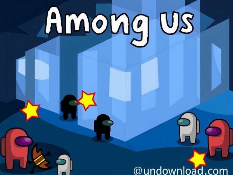 Among Us gameplay on mobile and PC devices showing crewmates and impostor