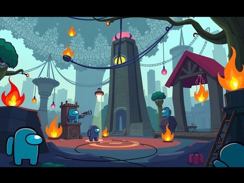 Among Us game characters in Indian style with vibrant colours