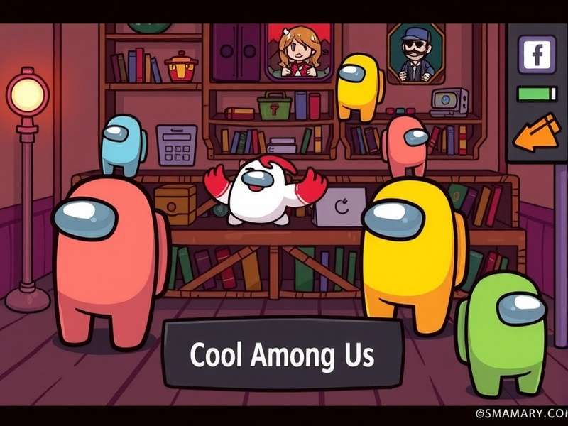Cool Among Us Characters banner showing three iconic crewmate colors with Indian theme