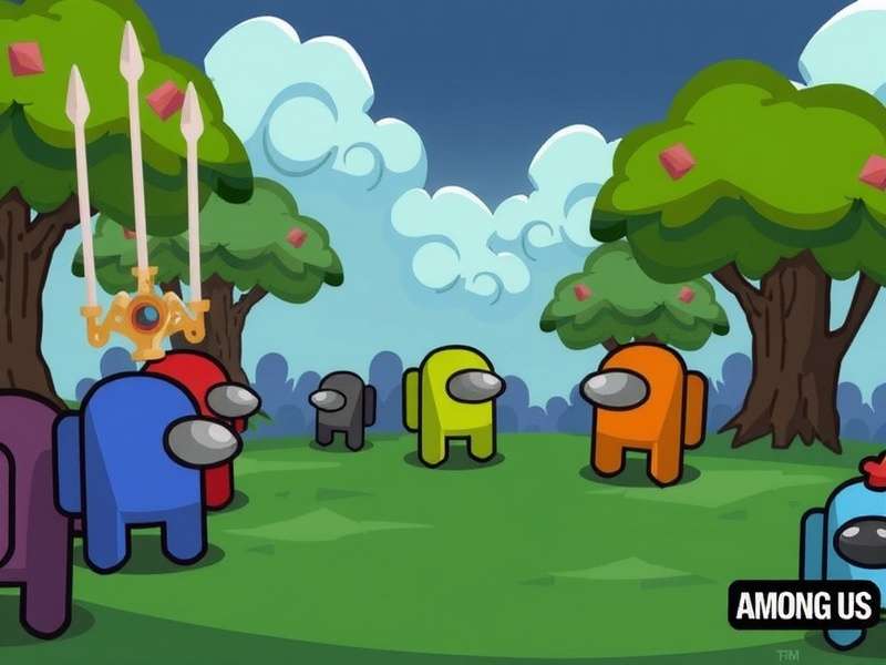 Fnf Among Us gameplay featuring Indian-themed crewmates and rhythm battle scene