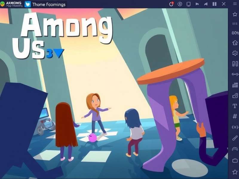 Among Us 3d Apk gameplay screenshot showing 3D tasks and vent system